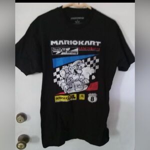 Mario Kart Black Graphic Tee